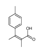 2-Butenoicacid,2-methyl-3-(4-methylphenyl)-,(E)-(9CI) structure