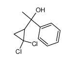 1-(2,2-Dichloro-cyclopropyl)-1-phenyl-ethanol结构式