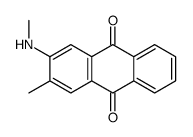 2-methyl-3-(methylamino)anthracene-9,10-dione Structure