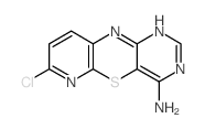 10H-Pyrido[2,3-b]pyrimido[4,5-e][1,4]thiazin-4-amine,7-chloro- picture