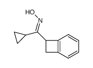 Bicyclo[4.2.0]octa-1,3,5-trien-7-yl(cyclopropyl) ketone oxime structure