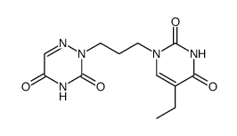 6-azaUra<1((CH2)3)1>5EtUra结构式