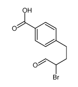 4-(3-bromo-4-oxobutyl)benzoic acid结构式