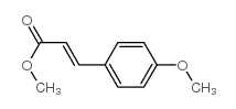 3-(4-甲氧基苯基)-2-丙酸甲酯结构式