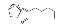 2-(bicyclo[2.2.1]hept-5-en-2-ylmethylene)heptan-1-al Structure