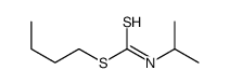 butyl isopropyldithiocarbamate Structure