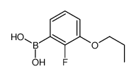 (2-Fluoro-3-propoxyphenyl)boronic acid Structure