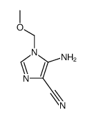 1H-Imidazole-4-carbonitrile,5-amino-1-(methoxymethyl)- picture