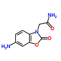 2-(6-AMINO-2-OXO-BENZOOXAZOL-3-YL)-ACETAMIDE Structure