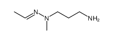 3-[N'-Eth-(E)-ylidene-N-methyl-hydrazino]-propylamine结构式