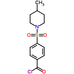 4-[(4-Methyl-1-piperidinyl)sulfonyl]benzoyl chloride picture