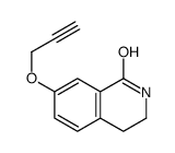 7-prop-2-ynoxy-3,4-dihydro-2H-isoquinolin-1-one Structure