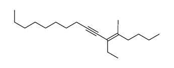 6-ethyl-5-iodohexadec-5-en-7-yne Structure