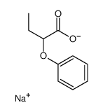 Sodium alpha-phenoxybutyric acid结构式