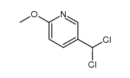 3-dichloromethyl-6-methoxypyridine结构式