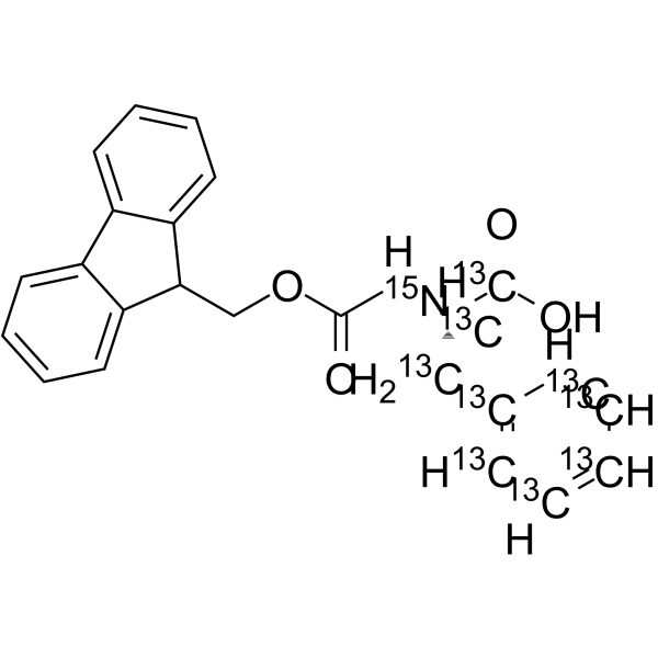 Fmoc-Phe-OH-13C9,15N图片