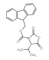 fmoc-l-valine n-carboxy anhydride Structure