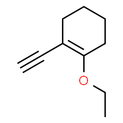 Cyclohexene, 1-ethoxy-2-ethynyl- (9CI) Structure