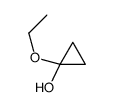 1-ETHOXYCYCLOPROPANOL Structure