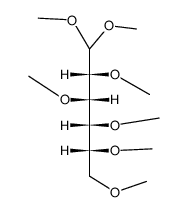 penta-O-methyl-aldehydo-D-glucose dimethyl acetal Structure