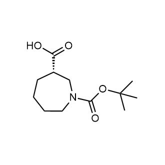 (S)-1-(叔丁氧基羰基)氮杂环庚烷-3-羧酸图片