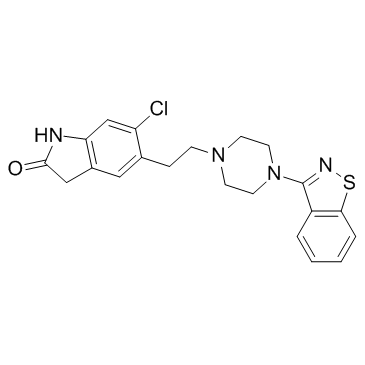 Ziprasidone Structure