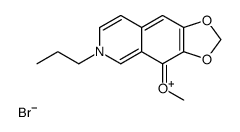 4-methoxy-6-propyl-[1,3]dioxolo[4,5-g]isoquinolin-6-ium,bromide Structure