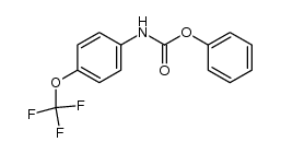 phenyl N-[4-(trifluoromethoxy)phenyl]carbamate Structure