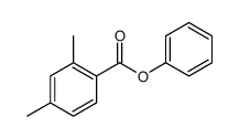 phenyl 2,4-dimethylbenzoate Structure