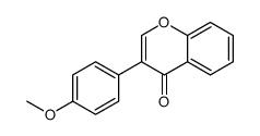 3-(4-methoxyphenyl)chromen-4-one Structure