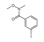 3-iodo-N-methoxy-N-methylbenzamide picture