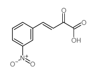 4-(3-nitrophenyl)-2-oxo-but-3-enoic acid Structure