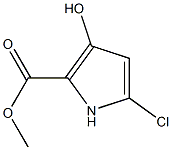 methyl 5-chloro-3-hydroxy-1H-pyrrole-2-carboxylate Structure