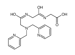 2-[[2-[[2-[bis(pyridin-2-ylmethyl)amino]acetyl]amino]acetyl]amino]acetic acid Structure