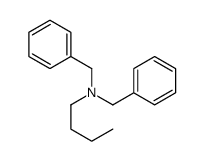 DIBENZYL-BUTYL-AMINE Structure