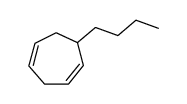 6-butyl-1,4-cycloheptadiene结构式