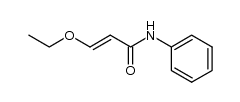 2-Propenamide, 3-ethoxy-N-phenyl-结构式