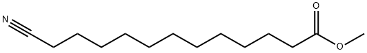 Dodecanoic acid, 12-cyano-, methyl ester结构式