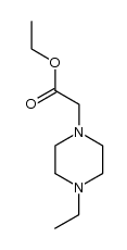 ethyl 2-(4-ethylpiperazin-1-yl)acetate Structure