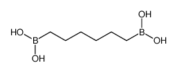 hexane-1,6-diyl-bis-boronic acid结构式