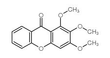 1,2,3-Trimethoxyxanthone Structure