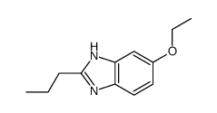 1H-Benzimidazole,5-ethoxy-2-propyl-(9CI) structure