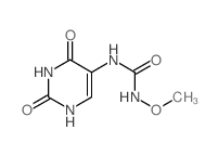 Urea,N-methoxy-N'-(1,2,3,4-tetrahydro-2,4-dioxo-5-pyrimidinyl)- picture