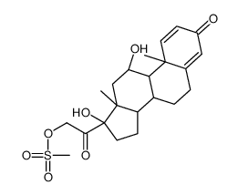 [2-[(8S,9S,10R,11S,13S,14S,17R)-11,17-dihydroxy-10,13-dimethyl-3-oxo-7,8,9,11,12,14,15,16-octahydro-6H-cyclopenta[a]phenanthren-17-yl]-2-oxoethyl] methanesulfonate picture