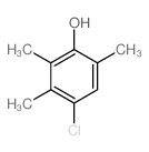 Phenol, 4-chloro-2,3,6-trimethyl- Structure