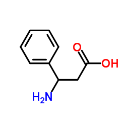 3 Amino-phenylpropionic acid Structure