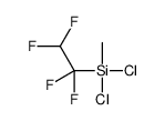 dichloromethyl(1,1,2,2-tetrafluoroethyl)silane Structure