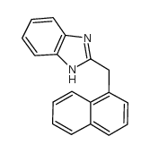 2-(NAPHTHALEN-1-YLMETHYL)-1H-BENZO[D]IMIDAZOLE structure