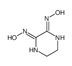 2,3-bis(hydroxyimino)piperazine Structure