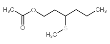 3-甲硫基己醇乙酸酯结构式